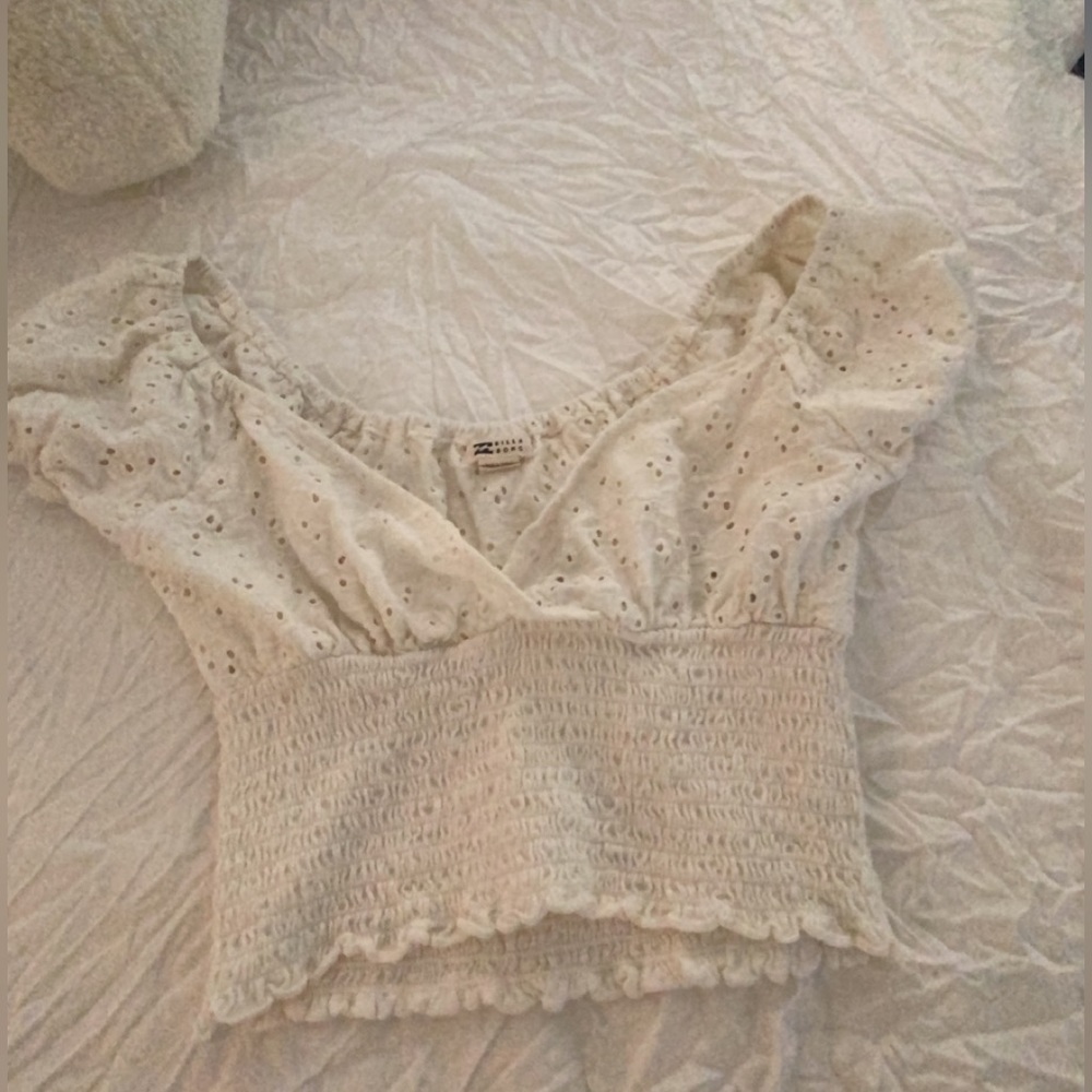 Cute cropped dressy top